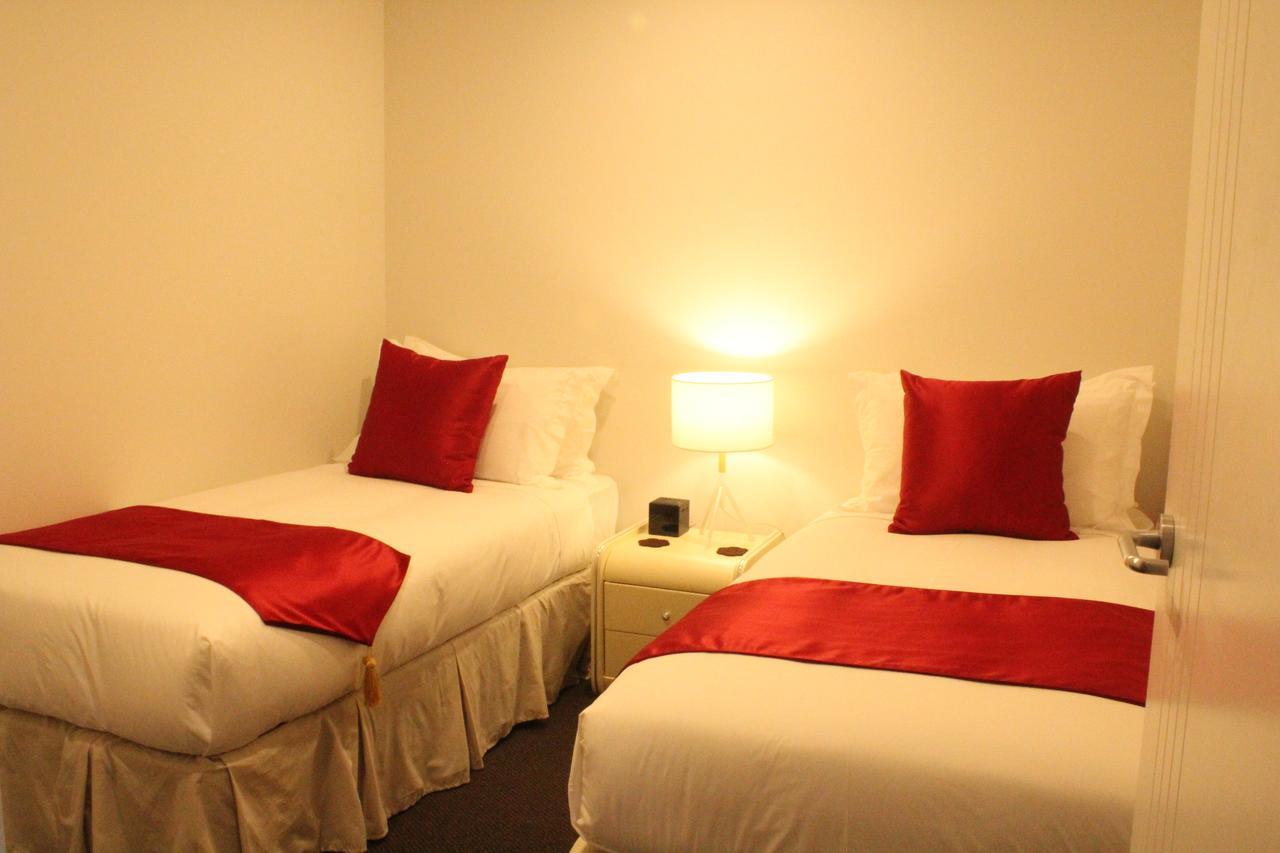 Bealey Plaza Motel Christchurch Eksteriør billede A bed runner