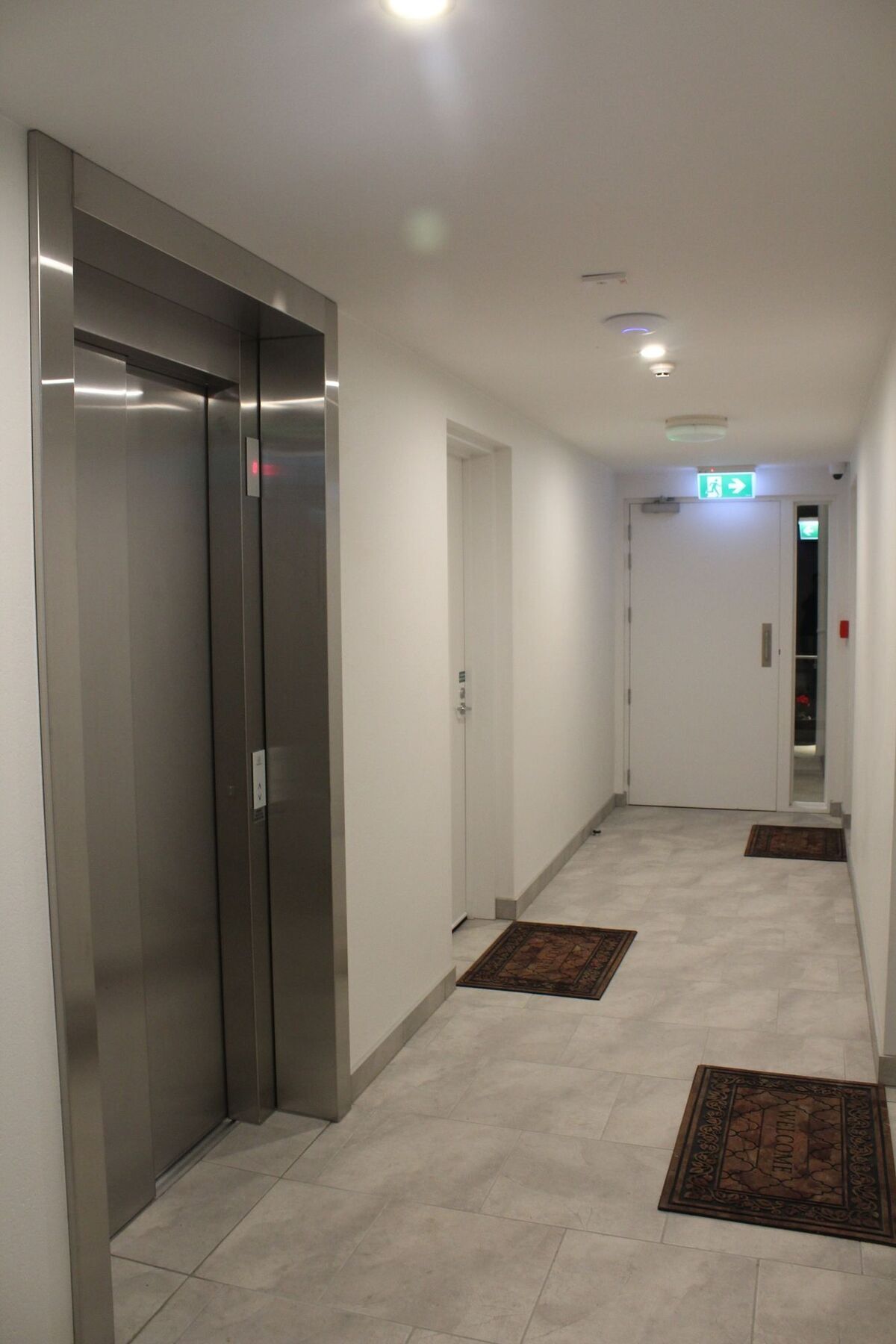 Bealey Plaza Motel Christchurch Eksteriør billede A typical corridor