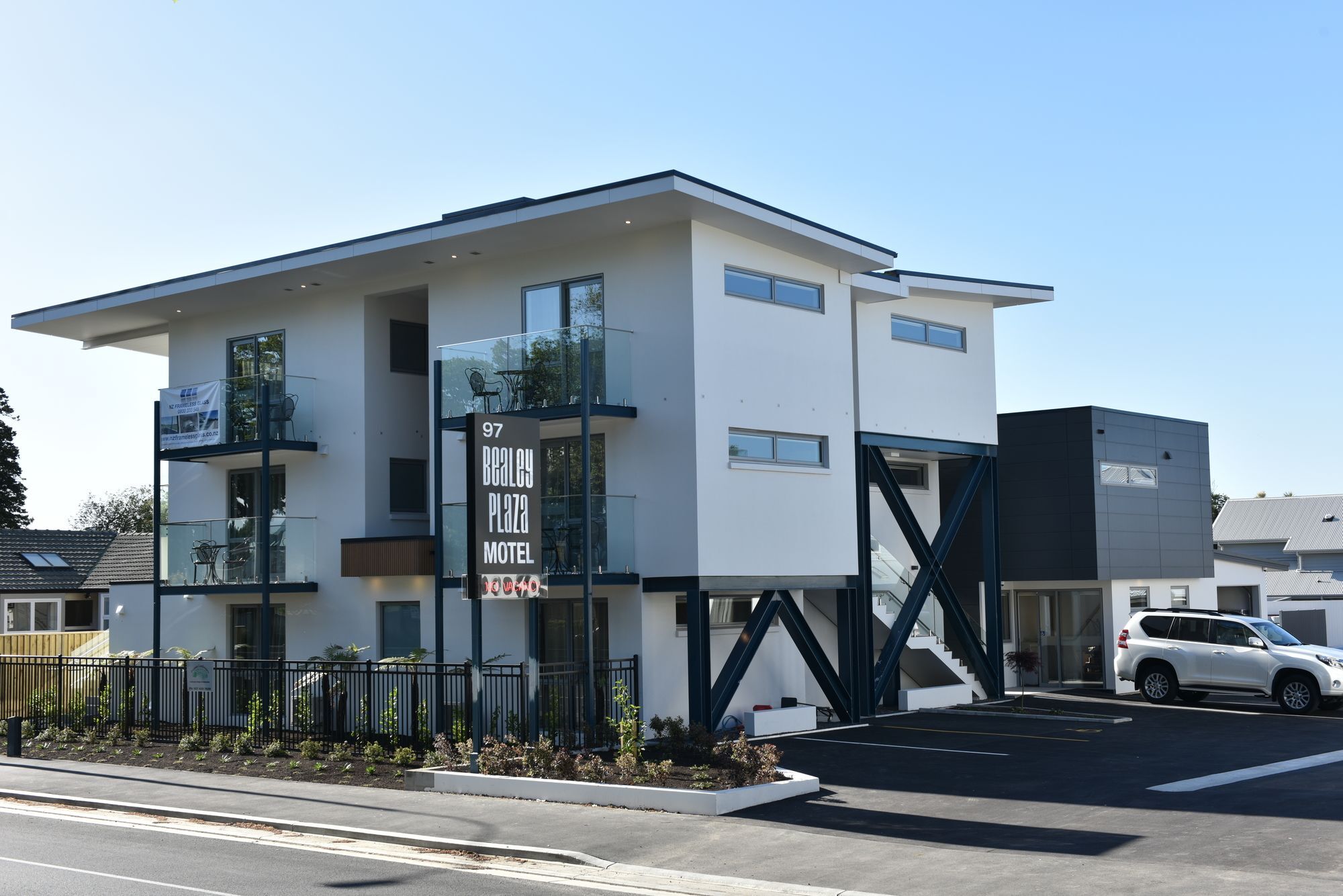 Bealey Plaza Motel Christchurch Eksteriør billede