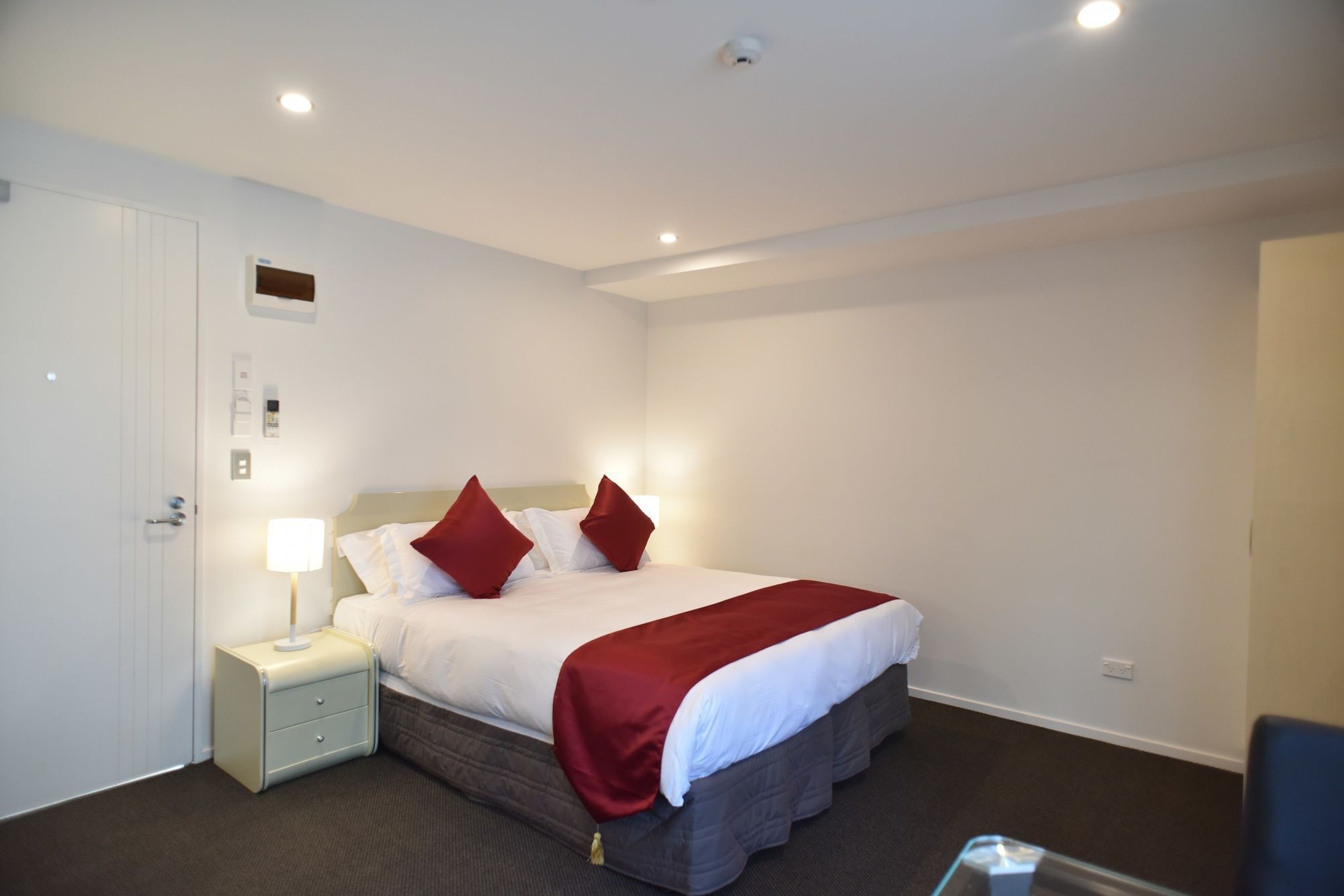 Bealey Plaza Motel Christchurch Eksteriør billede A bedroom at the hotel
